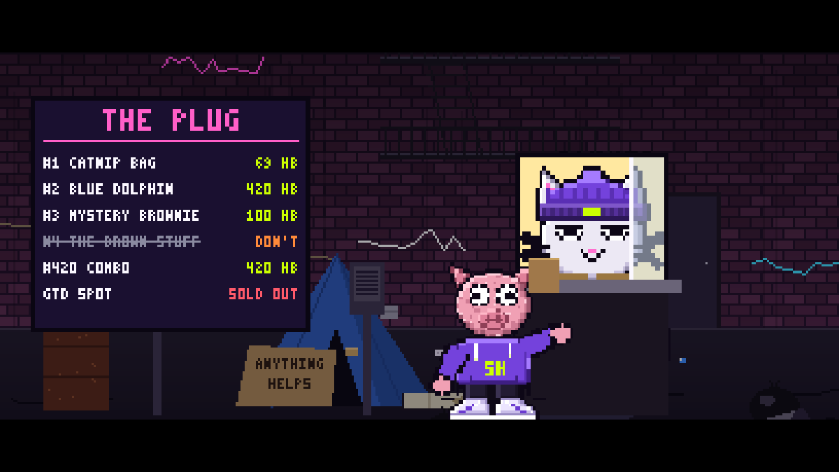 The Plug's Menu